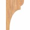 Ekena Millwork Yorktown Smooth Corbel, Western Red Cedar, 3 1/2"W x 12"D x 20"H COR04X12X20YOR00SWR - alternate 2